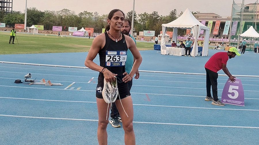 File Photo : Kiran Pahal failed to book an automatic semifinal spot in women's 400m.